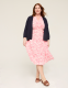 3/4-Sleeve Open-Front Shrug - thumbnail 9