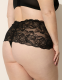 Lace Wide Side Thong - thumbnail 2