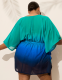 Ombre Chiffon Dolman Cover-Up - thumbnail 2