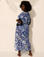 Chiffon Tassel-Trim Duster Cover-Up - thumbnail 6