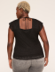 Tie-Back V-Neck Lace Top - thumbnail 5