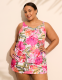 Underwire V-Neck Unlined Tankini - thumbnail 7