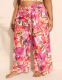 Woven Wide Leg Pant Cover-Up - thumbnail 5