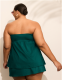 Underwire Shimmer Strapless Tankini Top - thumbnail 2