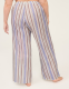 Woven Poplin Wide Leg Pant - thumbnail 2