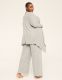 Brushed Hacci Sharkbite Cardigan - thumbnail 2