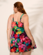 Underwire Knot-Front Swim Dress - thumbnail 2