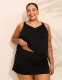 Underwire V-Neck Unlined Tankini - thumbnail 4