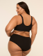 Cotton Lightly Lined Front-Close No-Wire Bra - thumbnail 2