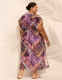 Chiffon Tassel-Trim Duster Cover-Up - thumbnail 10