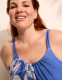 No-Wire Blouson Tankini Top - thumbnail 4