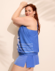 No-Wire Blouson Tankini Top - thumbnail 3