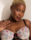 Floral Lace Unlined Balconette Bra - thumbnail 2