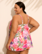 Underwire V-Neck Unlined Tankini - thumbnail 8
