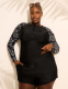Quarter Zip Long-Sleeve Swim Rash Guard - thumbnail 5