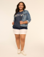 Short-Sleeve Positive Graphic Sweatshirt - thumbnail 3