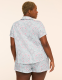 100% Cotton Notch-Neck Top & Short PJ Set - thumbnail 2