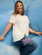 DreamFeel Short-Sleeve Crew-Neck Top - thumbnail 10