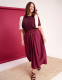 Pull-On Shirred Maxi Skirt - thumbnail 4