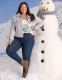 Faux-Wool Short Coat - thumbnail 4