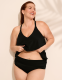 No-Wire Three-Tier Tankini Top - thumbnail 9