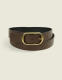 Reversible Rounded Buckle Belt - thumbnail 2