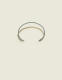 Mixed Metal Textured Cuff - thumbnail 1