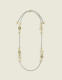 Mixed Metal Cable-Linked Necklace - thumbnail 1