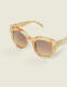 Marble Print Cateye Sunglasses - thumbnail 1