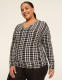 LIVI Soft Long-Sleeve Ruched-Side Tee - thumbnail 4