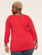 Sparkle Smocked-Shoulder Long-Sleeve Top - thumbnail 6