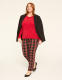 4-Season Plaid Slim Ankle Pant - thumbnail 3