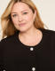 Ponte Bling-Button Short Jacket - thumbnail 4