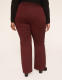 Ponte Pull-On High-Rise Flare Plaid Pant - thumbnail 2