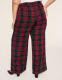 Perfect Drape High-Rise Plaid Wide Leg Pant - thumbnail 2