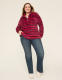 Half-Zip Sherpa Mock-Neck Top - thumbnail 3