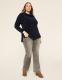Cowl-Neck Textured Pullover - thumbnail 7
