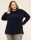 Cowl-Neck Textured Pullover - thumbnail 5