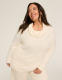 Cowl-Neck Textured Pullover - thumbnail 8