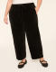 Rib Velour Pull-On Curved Ankle Pant - thumbnail 1