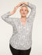 LIVI Soft Long-Sleeve Ruched-Side Tee - thumbnail 1