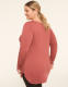 LIVI Soft Boatneck Ruched-Sleeve Tunic - thumbnail 2