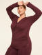 LIVI Soft Faux-Wrap Side-Ruched Top - thumbnail 1