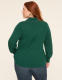 Pearlized V-Neck Collar Sweater - thumbnail 8