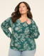 Long-Sleeve V-Neck Pullover Sweater - thumbnail 1