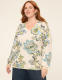 Long-Sleeve V-Neck Pullover Sweater - thumbnail 4