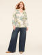 Long-Sleeve V-Neck Pullover Sweater - thumbnail 6