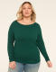 Boatneck Pullover Sweater - thumbnail 5