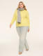 Relaxed Pointelle-Stitch Pullover Sweater - thumbnail 7