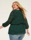3/4-Sleeve Faux-Wrap Blouse - thumbnail 7